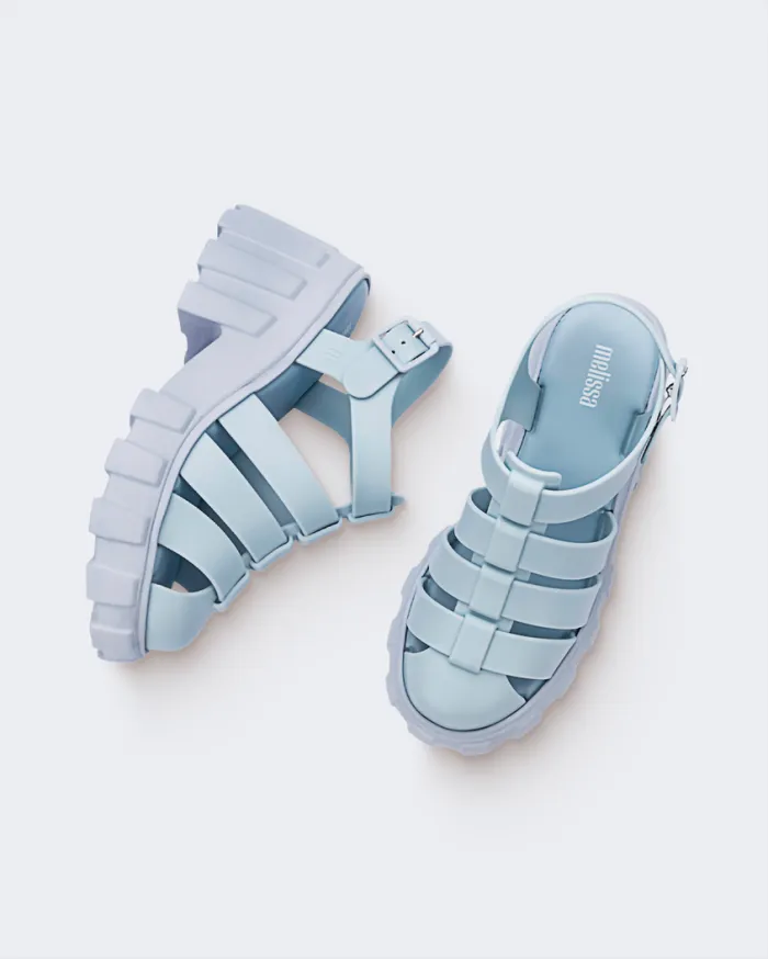 Women Megan Light Blue Melissa Platforms