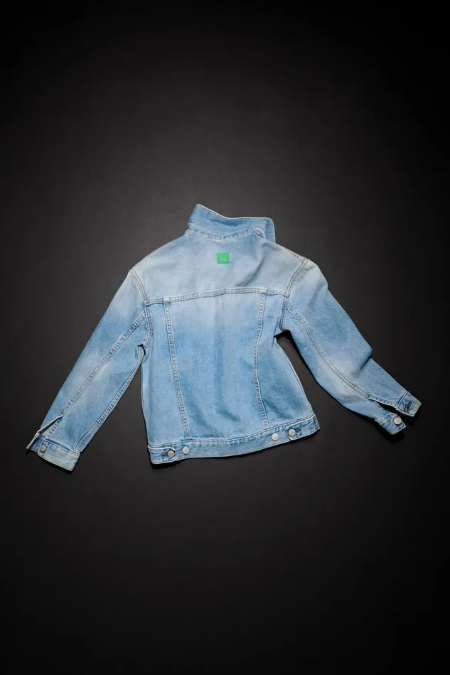 WomenMen Denim Jacket Children Light Blue Acne Studios Children