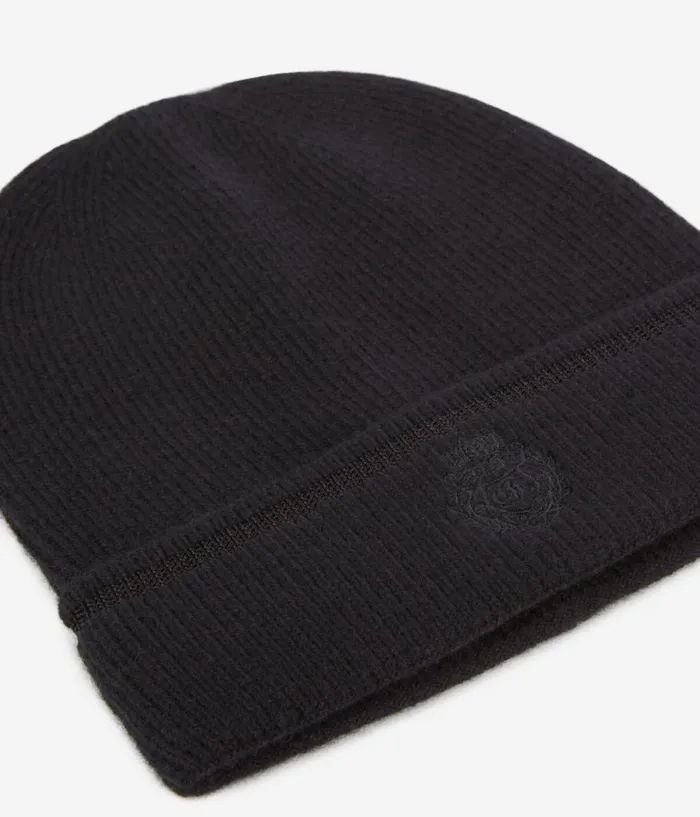 WomenMen Hats and Scarves THE KOOPLES Black Cashmere Beanie WomenMen Hats and Scarves THE KOOPLES Black Cashmere Beanie