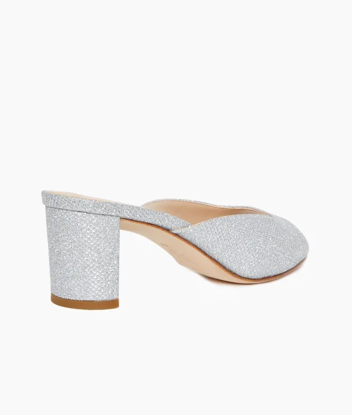 Women Mika 2 Low Heel 8211 Silver Pelle Moda Low Heels Women Mika 2 Low Heel 8211 Silver Pelle Moda Low Heels