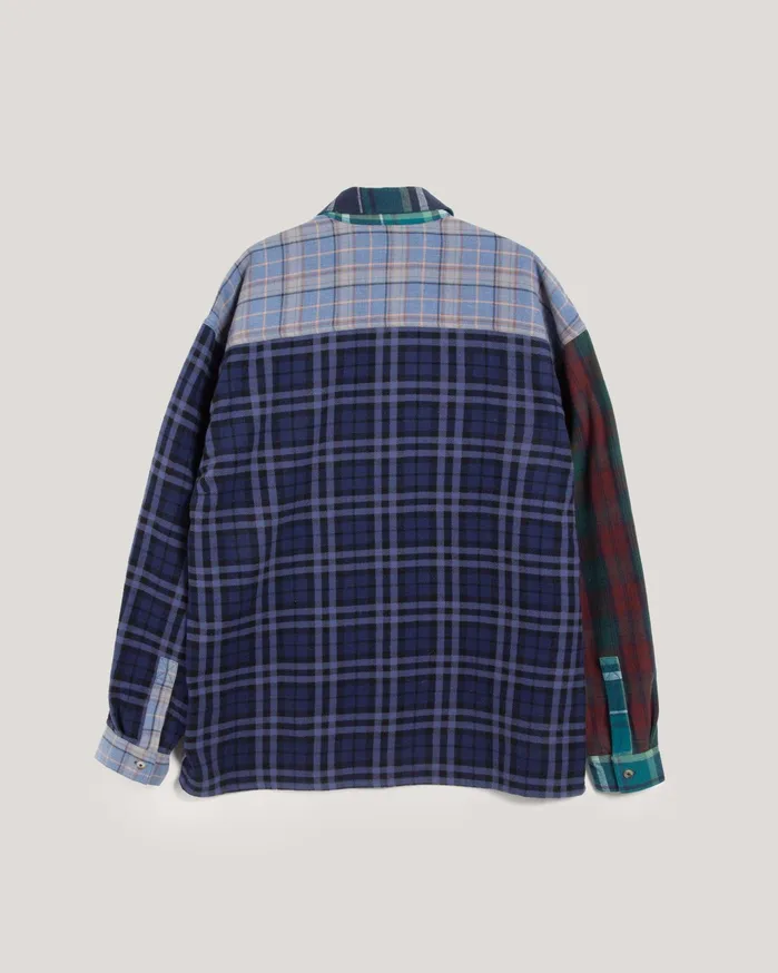 Women Mitchum Patchwork Shirt Multi YMC Shirts