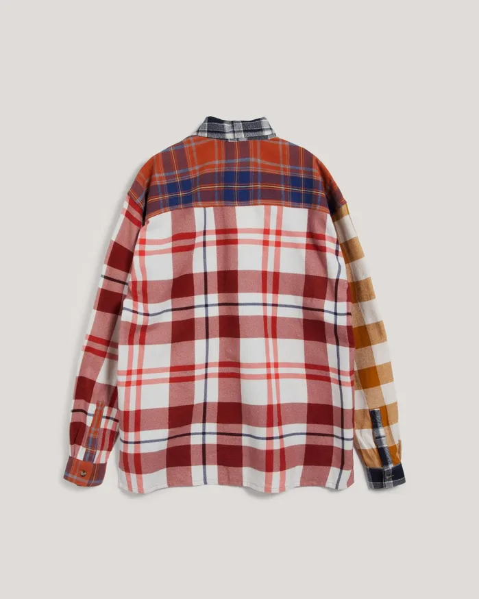 Women Mitchum Patchwork Shirt Multi YMC Shirts