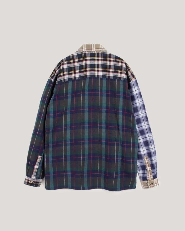 Women Mitchum Patchwork Shirt Multi YMC Shirts