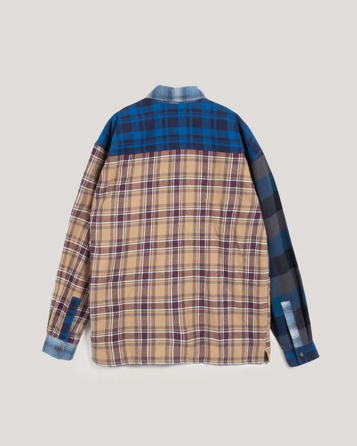 Women Mitchum Patchwork Shirt Multi YMC Shirts