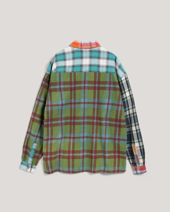 Women Mitchum Patchwork Shirt Multi YMC Shirts