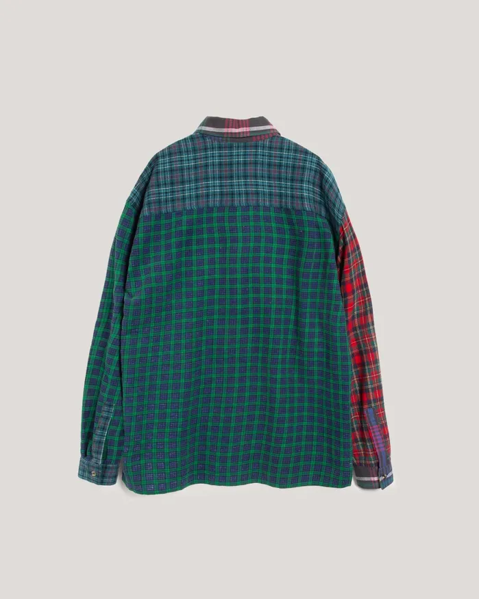 Women Mitchum Patchwork Shirt Multi YMC Shirts