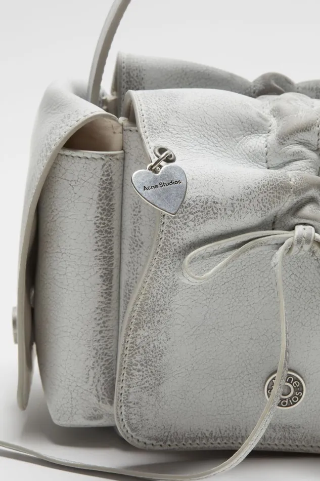 Women Multipocket Bag Whitegrey Acne Studios Bags