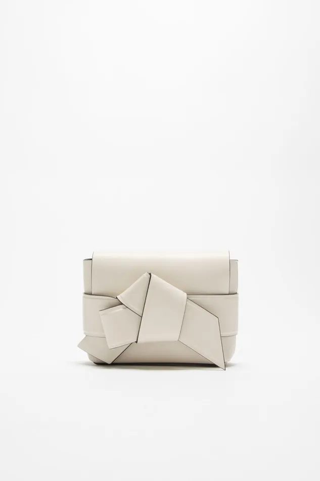 Women Musubi Mini Crossbody Bag Whiteblack Acne Studios Bags