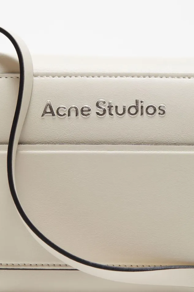 Women Musubi Mini Crossbody Bag Whiteblack Acne Studios Bags