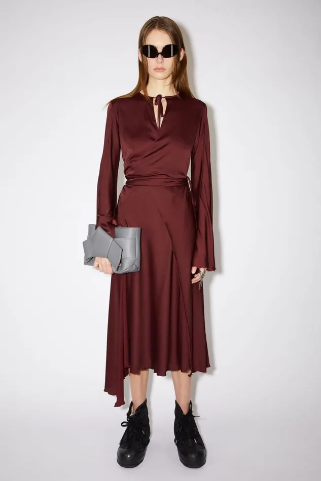 Women Musubi Shoulder Bag Dark Grey Acne Studios Bags
