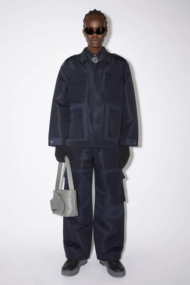 Women Musubi Shoulder Bag Dark Grey Acne Studios Bags