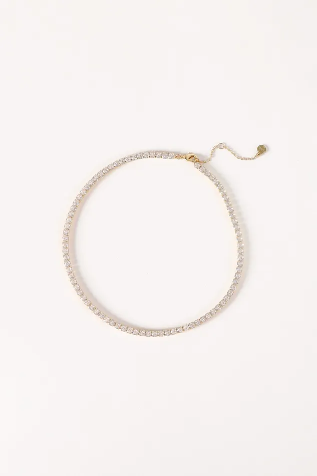 Women Necklaces petalandpup Julia Necklace 8211 Gold Gold