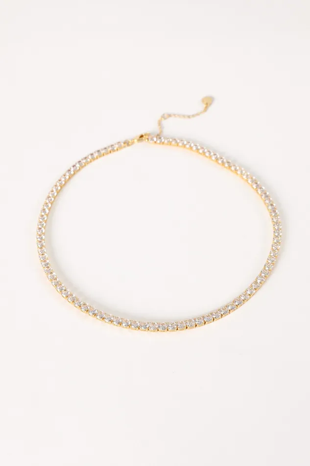 Women Necklaces petalandpup Julia Necklace 8211 Gold Gold