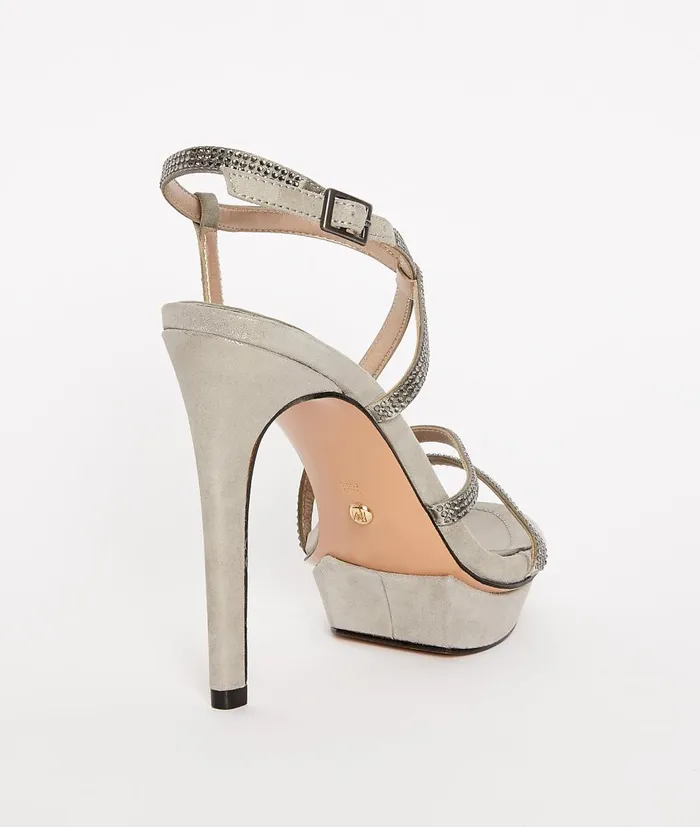 Women Olya 2 Platform 8211 Pewter Pelle Moda Platforms Women Olya 2 Platform 8211 Pewter Pelle Moda Platforms