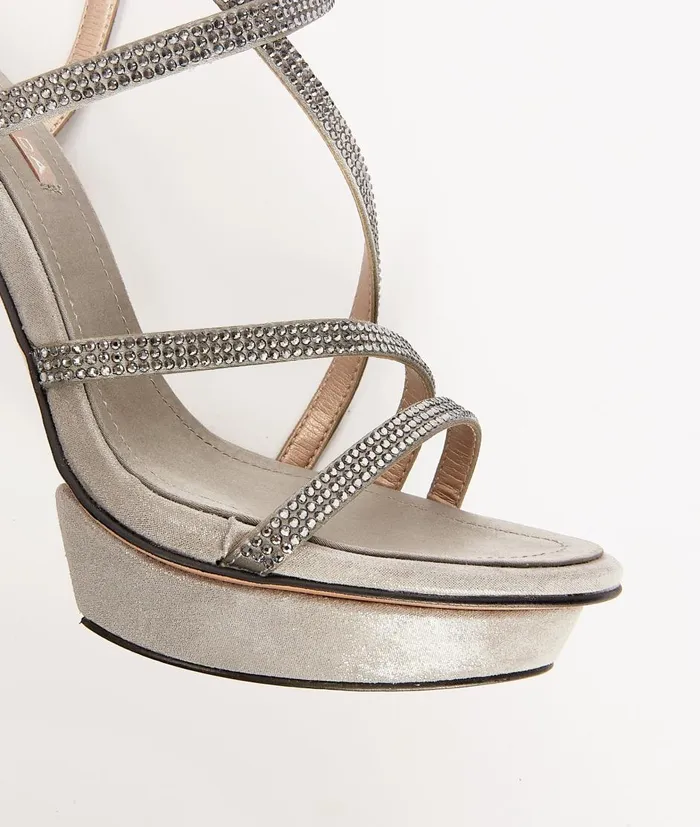 Women Olya 2 Platform 8211 Pewter Pelle Moda Platforms Women Olya 2 Platform 8211 Pewter Pelle Moda Platforms