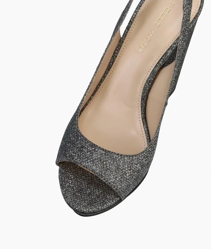 Women Palma 2 Platform 8211 Pewter Pelle Moda Platforms Women Palma 2 Platform 8211 Pewter Pelle Moda Platforms