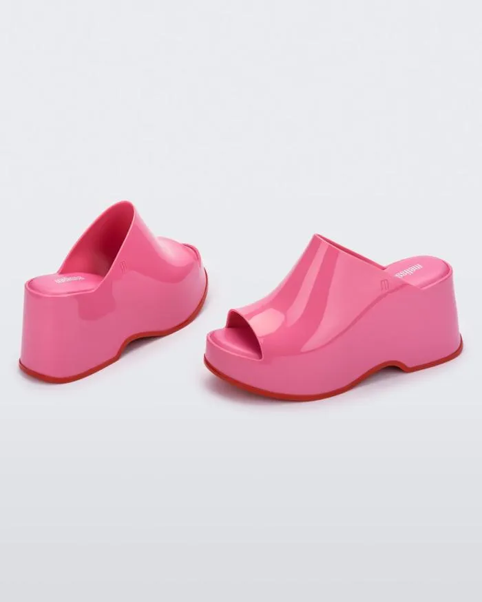 Women Patty Pinkred Melissa Platforms