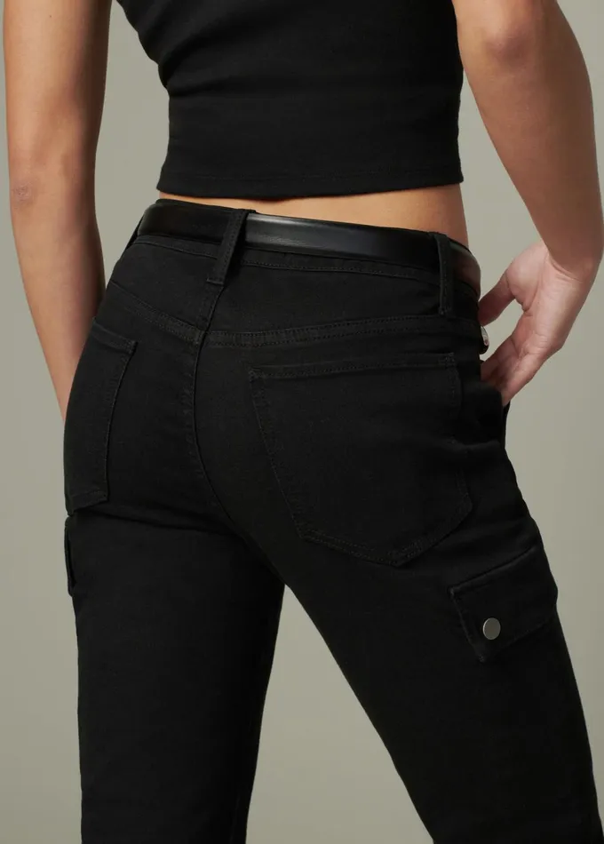Women Petite Joe039s Jeans THE FRANKIE PETITE Black