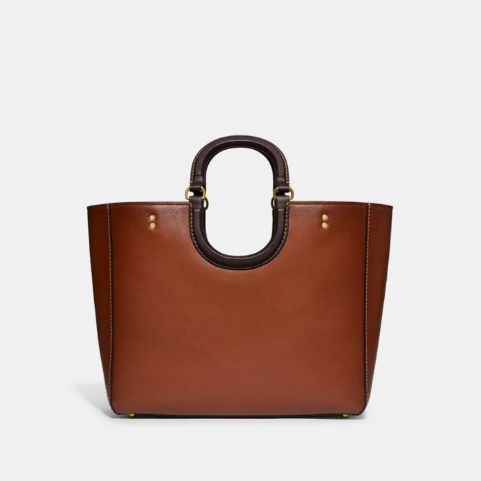 Women Rae Tote In Colorblock Brass1941 Saddle Multi Coach Totes and Carryalls Women Rae Tote In Colorblock Brass1941 Saddle Multi Coach Totes and Carryalls