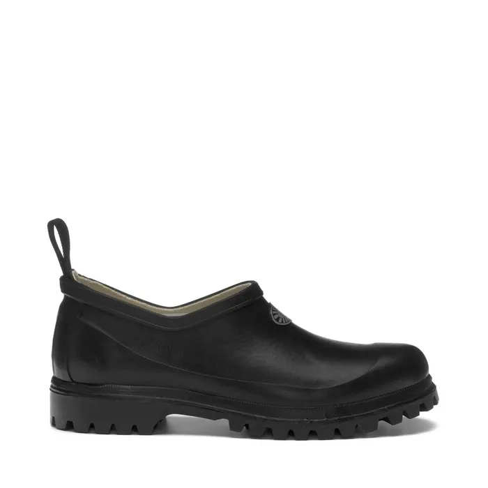 Women Rubber Boots Unisex 809 RUBBER MULE Low Cut BLACK Superga Gumboots