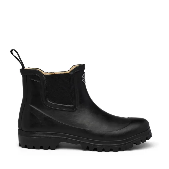 Women Rubber Boots Woman 798 RUBBER BOOTS MID Mid Cut BLACK Superga Gumboots