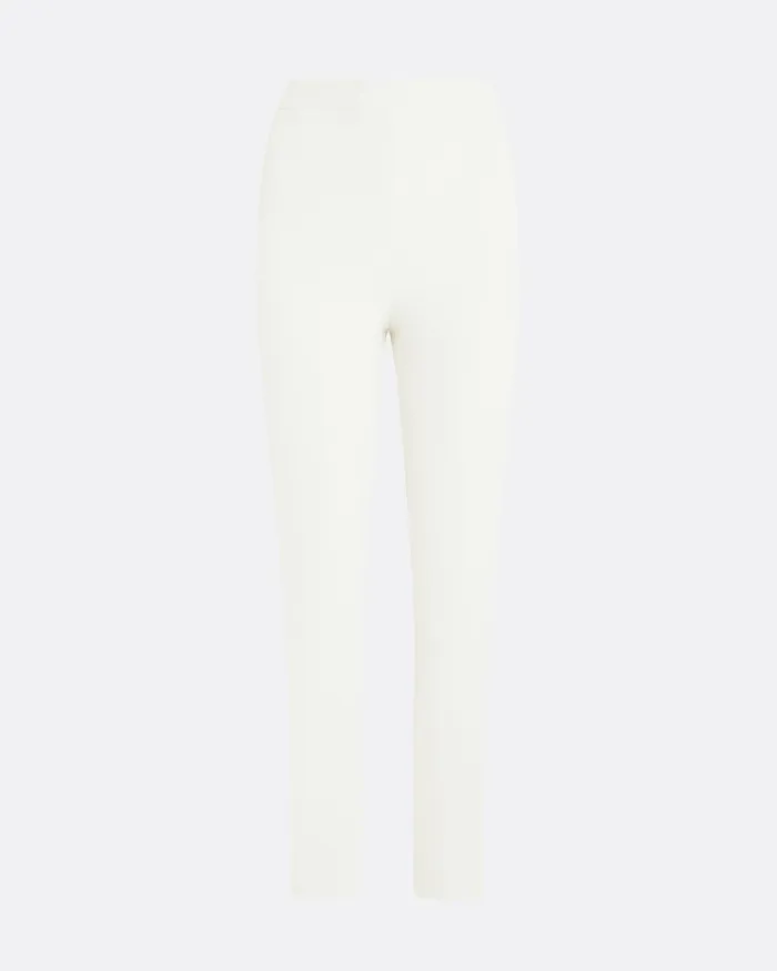 Women Safiyaa Adrianna Ivory Slim Trousers Ivory Trousers