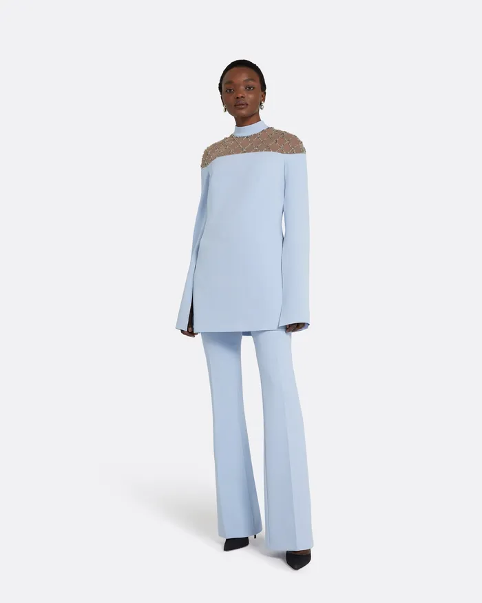 Women Safiyaa Alexa Soft Sky Trousers Soft Sky Icons