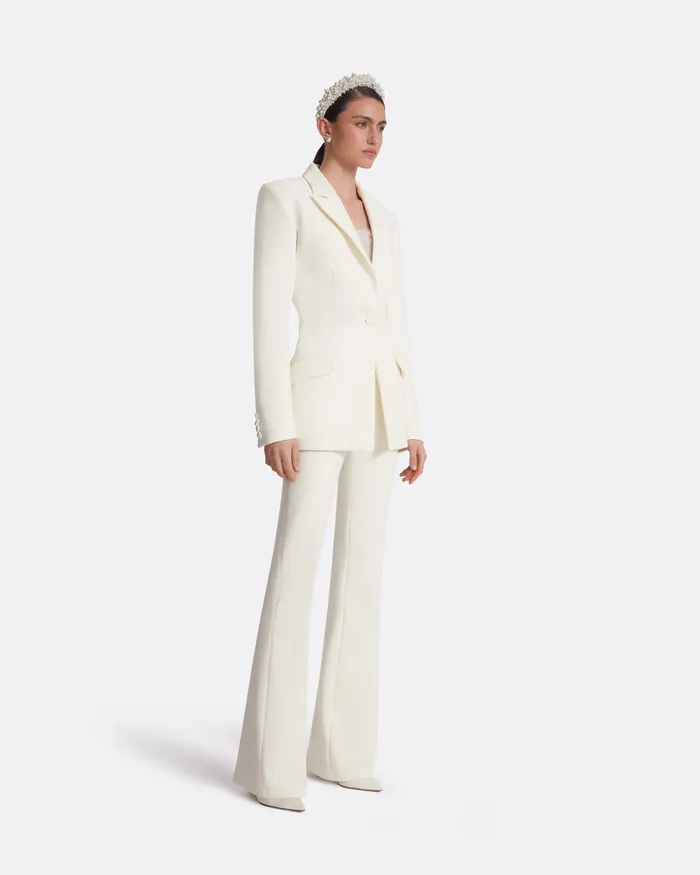 Women Safiyaa Arlene Ivory jacket Ivory Jackets and Coats