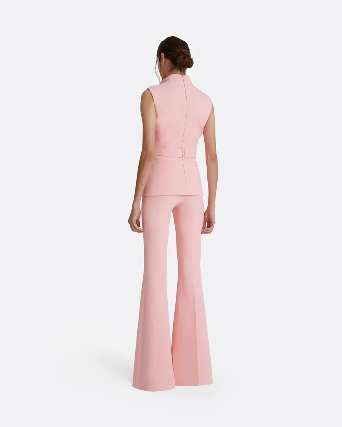 Women Safiyaa Halluana Cotton Candy Trousers Candy Pink Trousers