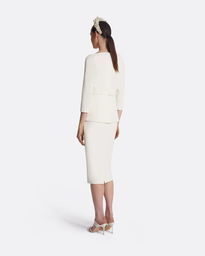 Women Safiyaa Hokoku Ivory Skirt Ivory Bridal