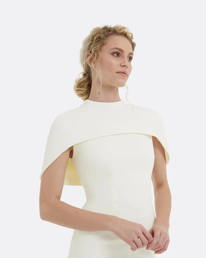 Women Safiyaa Kalika Ivory Long Dress Ivory Bridal