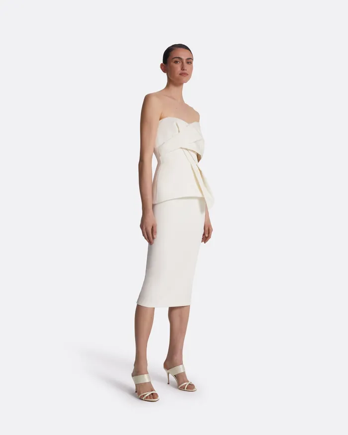Women Safiyaa Thea Ivory Top Ivory Bridal