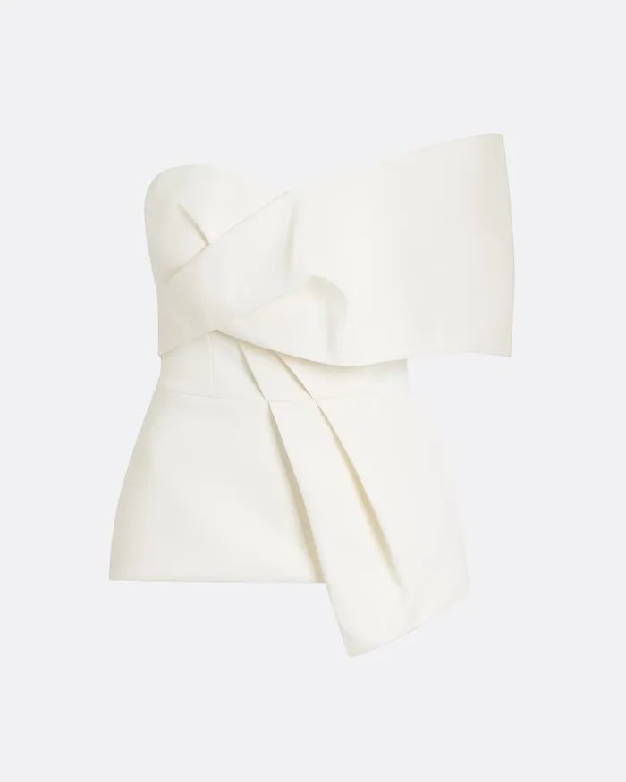 Women Safiyaa Thea Ivory Top Ivory Bridal