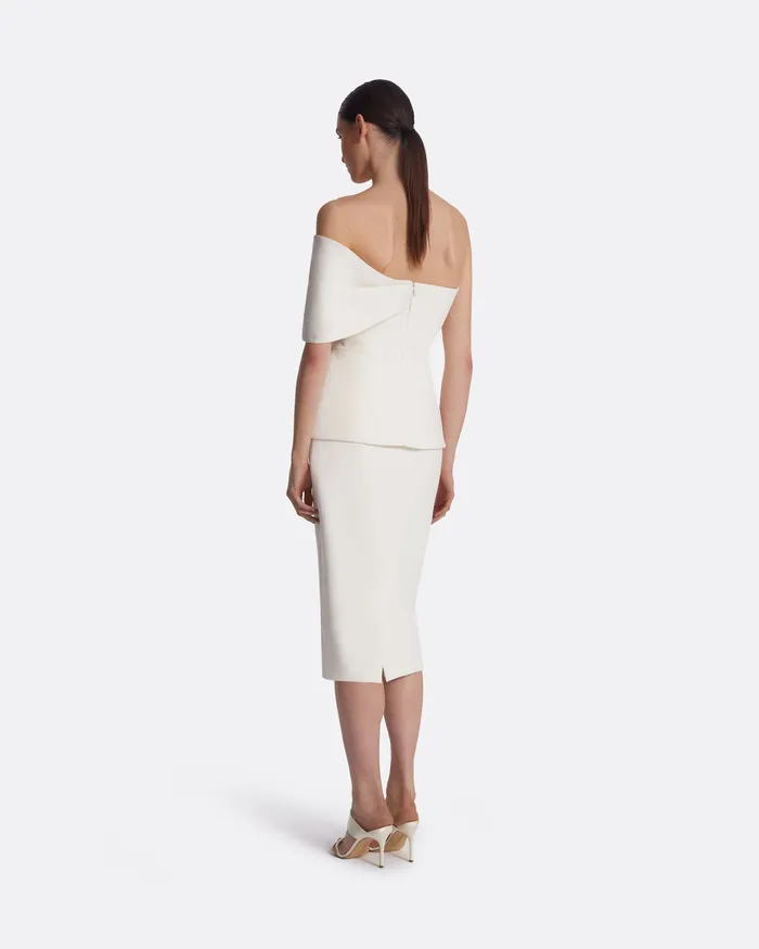 Women Safiyaa Thea Ivory Top Ivory Bridal