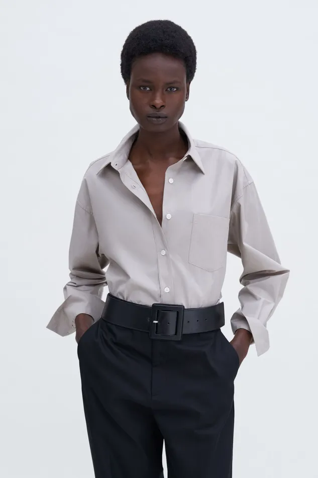 Women Sammy Shirt Moss Grey Shirts and Blouses filippak