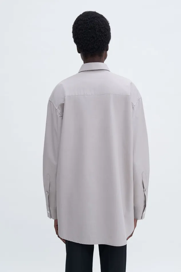 Women Sammy Shirt Moss Grey Shirts and Blouses filippak Women Sammy Shirt Moss Grey Shirts and Blouses filippak
