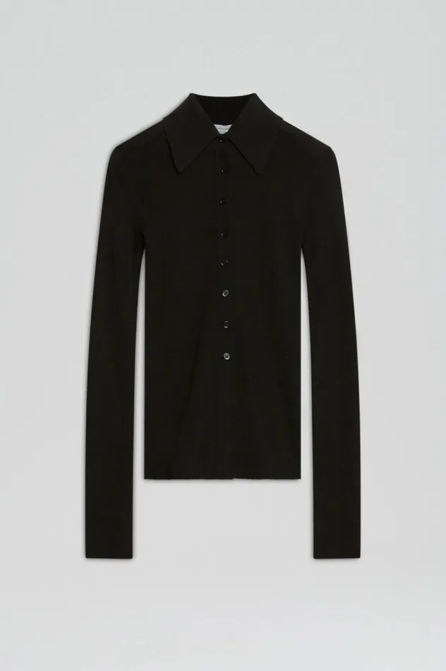 Women Scanlan Theodore Babywool BABYWOOL CARDIGAN Black All Women Scanlan Theodore Babywool BABYWOOL CARDIGAN Black All