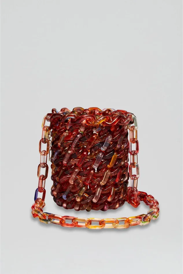Women Scanlan Theodore Bags RESIN CROSSBODY BASKET Spice Women Scanlan Theodore Bags RESIN CROSSBODY BASKET Spice