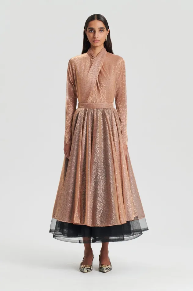 Women Scanlan Theodore Dresses Tinsel Dress Tinsel Dress Women Scanlan Theodore Dresses Tinsel Dress Tinsel Dress