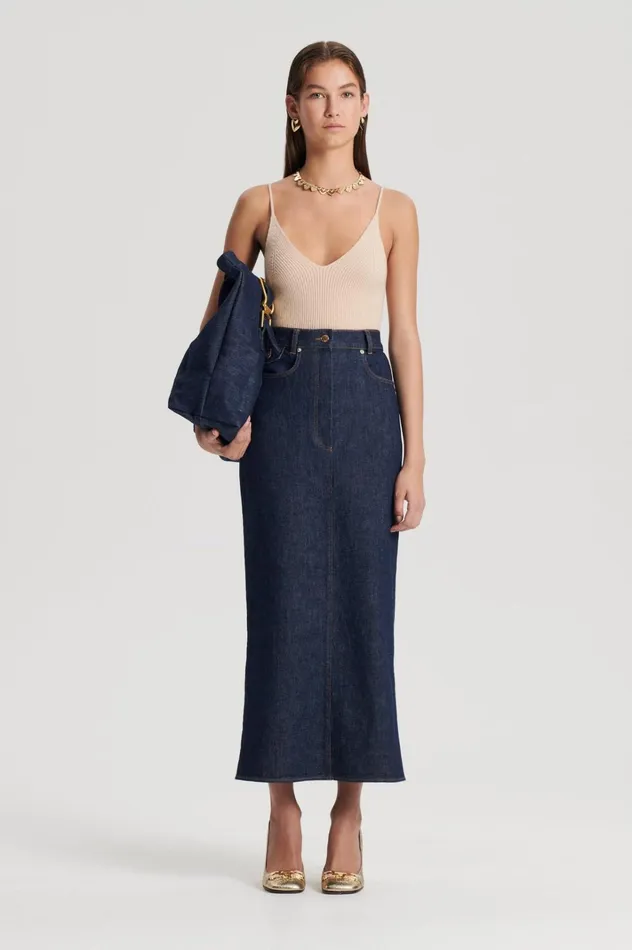 Women Scanlan Theodore Knitwear CASHMERE CAMISOLE Oat