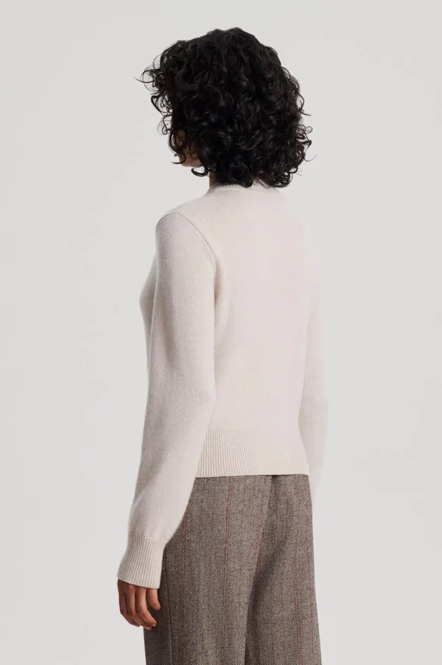 Women Scanlan Theodore Knitwear CASHMERE CARDIGAN Dove Women Scanlan Theodore Knitwear CASHMERE CARDIGAN Dove