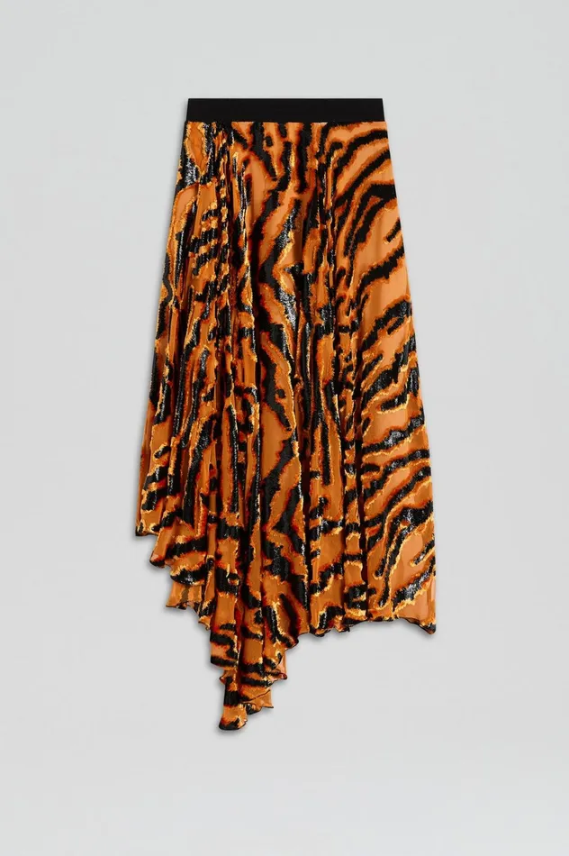 Women Scanlan Theodore Skirts FRENCH BURNT OUT SKIRT Burntorange Women Scanlan Theodore Skirts FRENCH BURNT OUT SKIRT Burntorange
