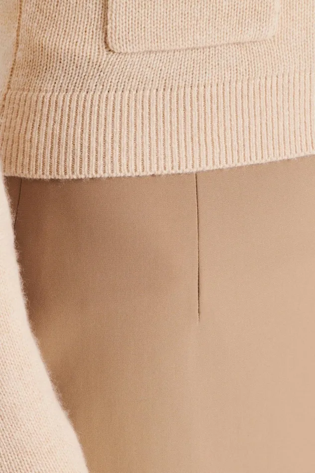 Women Scanlan Theodore Skirts MILANO PENCIL SKIRT Camel Women Scanlan Theodore Skirts MILANO PENCIL SKIRT Camel