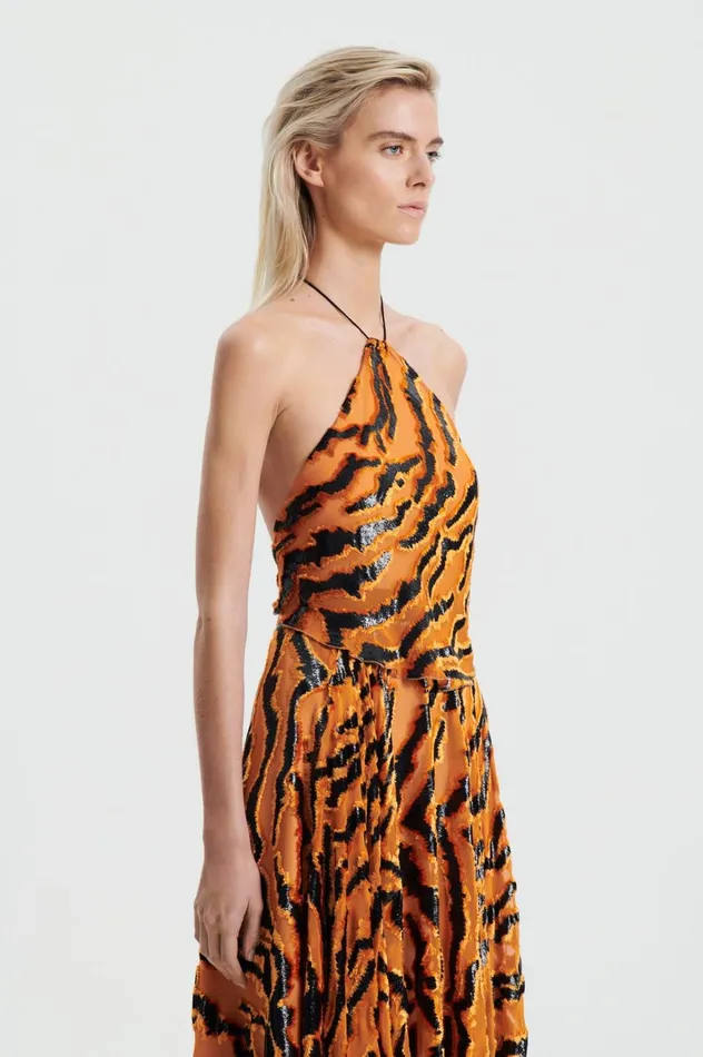 Women Scanlan Theodore Tops FRENCH BURNT OUT TOP Burntorange Women Scanlan Theodore Tops FRENCH BURNT OUT TOP Burntorange