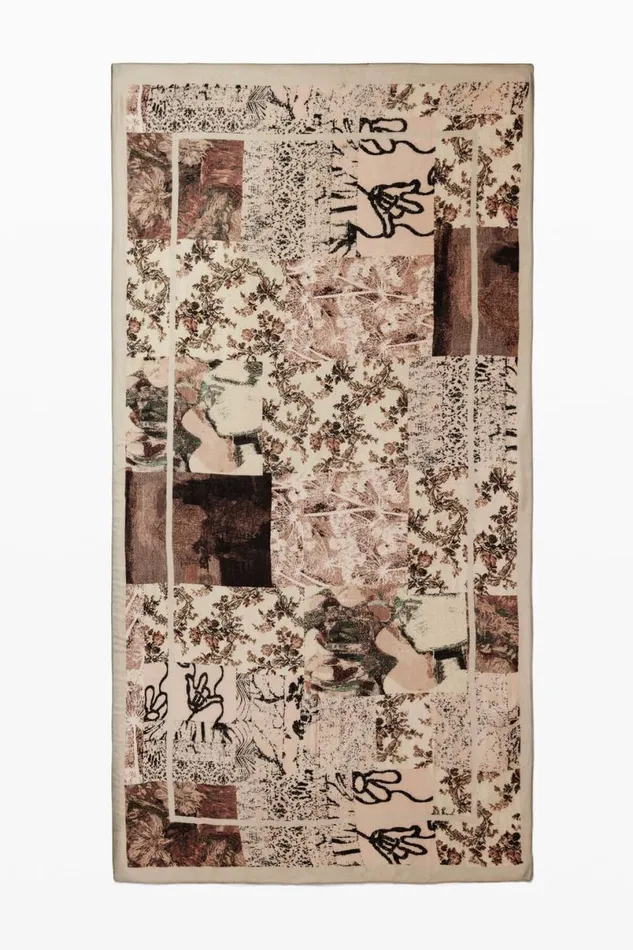 Women Scarves And Scarf Desigual Tapestry Scarf