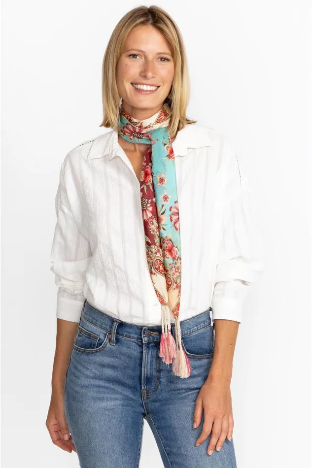 Women Scarves Johnny Was Thena Scarf Thena Women Scarves Johnny Was Thena Scarf Thena