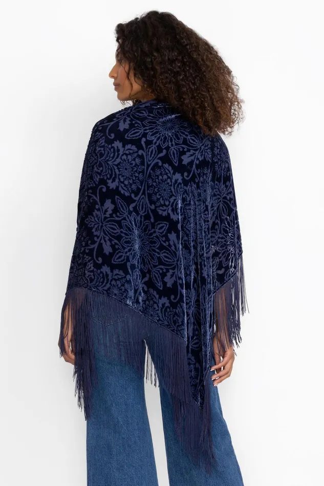 Women Scarves Johnny Was VANETTA FRINGE WRAP Alixa Burnout Women Scarves Johnny Was VANETTA FRINGE WRAP Alixa Burnout