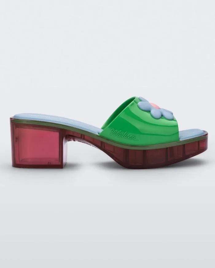 Women Shape Green Melissa Heels