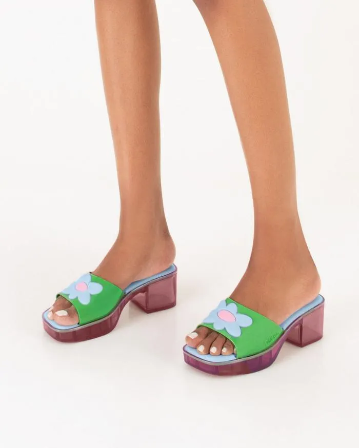 Women Shape Green Melissa Heels