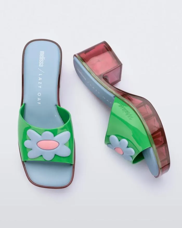 Women Shape Green Melissa Heels